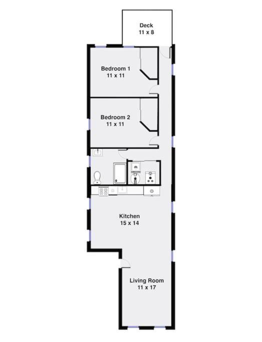 Central Chicago Suite2 Access To Patio 외부 사진
